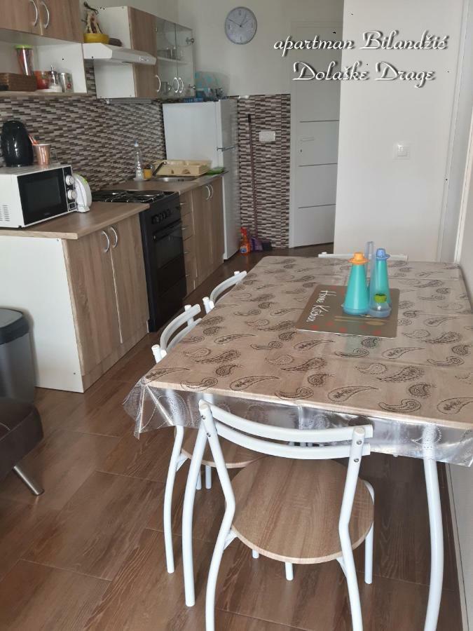 Apartman Bilandzic Драге Екстер'єр фото